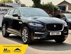 Black Used 2017 Jaguar F-Pace R-Sport SUV | £15,890 (Fair price)