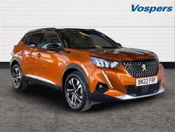 Orange Used 2022 Peugeot 2008 GTi SUV | £17,200 (Fair price)