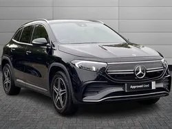 Cosmos black Used 2021 Mercedes EQA250 AMG line SUV | £22,495 (Fair price)