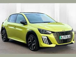 Metallic ageuda yellow Used 2024 Peugeot e-208 GTi Hatchback | £18,724 (Super price)