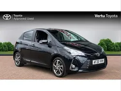 Black Used 2020 Toyota Yaris Hatchback | £11,646 (Fair price)