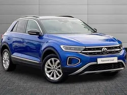 Blue Used 2023 VW T-Roc Style SUV | £24,650 (Fair price)