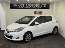 White Used 2013 Toyota Yaris SR Hatchback | £4,795 (Good price)
