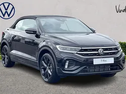 Black Used 2024 VW T-Roc Cabriolet R-line Cabriolet | £33,400