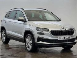 Brilliant silver metallic New 2024 Skoda Karoq SE Drive SUV | £23,795 (Fair price)