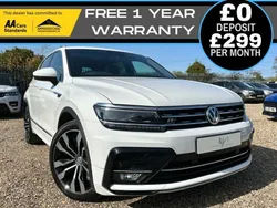 White Used 2017 VW Tiguan R-line SUV | £14,990 (Fair price)
