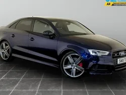 Blue Used 2018 Audi A3 Black Edition Sedan | £19,695 (Good price)