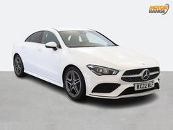 White Used 2022 Mercedes CLA180 AMG Line Premium Sedan | £23,395 (Fair price)