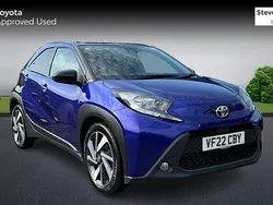 Blue Used 2022 Toyota Aygo Hatchback | £12,782 (Fair price)