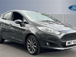 Grey Used 2017 Ford Fiesta Titanium Hatchback | £7,650 (Fair price)