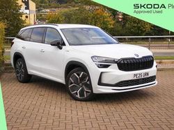 White Used 2025 Skoda Kodiaq SportLine SUV | £38,895 (Expensive)