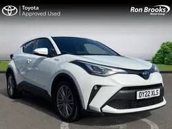 White Used 2022 Toyota C-HR SUV | £20,670 (Fair price)