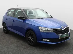 Race blue metallic black magic pearl effect Used 2019 Skoda Fabia SE Hatchback | £8,990 (A bit pricey)