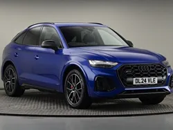 Ultra blue metallic Used 2024 Audi SQ5 Sportback Black Edition SUV | £52,000