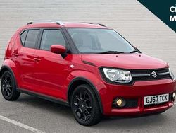 Red Used 2017 Suzuki Ignis SZ-T Hatchback | £8,645 (Fair price)