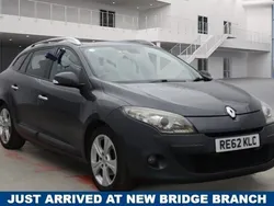 Grey Used 2012 Renault Mégane GrandTour Dynamique Estate | £4,750