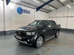 Black Used 2022 Ford Ranger Wildtrack Pickup | £17,490 (Good price)