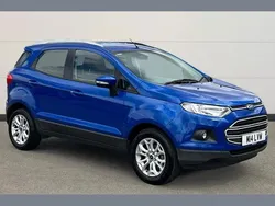 Kinetic blue (premium ) Used 2016 Ford Ecosport Zetec SUV | £6,052 (Fair price)