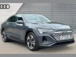 Grey Used 2023 Audi Q8 e-tron Sport SUV | £37,600 (Fair price)