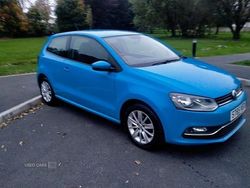 Blue Used 2016 VW Polo SE Hatchback | £5,995 (Fair price)