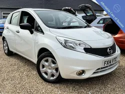 White Used 2014 Nissan Note S MPV | £4,995 (Fair price)