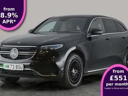Black Used 2023 Mercedes EQC400 AMG line SUV | £35,688 (Fair price)