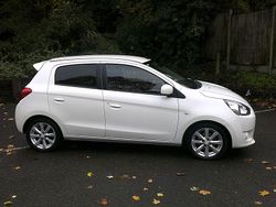 White Used 2013 Mitsubishi Mirage Hatchback | £4,749 (Fair price)