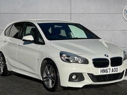 White Used 2017 BMW 218 Active Tourer M Sport MPV | £11,991 (Fair price)