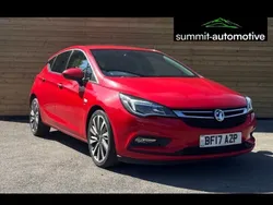 Red Used 2017 Vauxhall Astra SRi Hatchback | £4,790 (Good price)