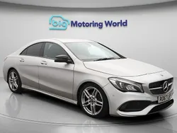 Silver Used 2017 Mercedes CLA180 AMG line Sedan | £13,500 (Fair price)