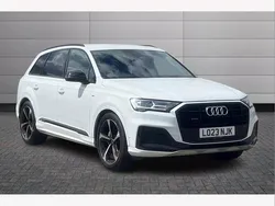 Glacier white Used 2023 Audi Q7 S-Line SUV | £47,950 (Fair price)