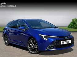 Juniper blue Used 2023 Toyota Corolla Estate | £25,494 (Fair price)