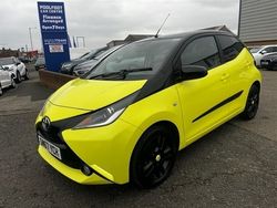 Yellow Used 2017 Toyota Aygo X-cite Hatchback | £9,995 (Fair price)