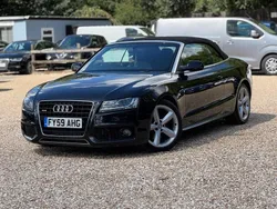 Black Used 2009 Audi A5 Cabriolet S-Line Cabriolet | £7,444 (Fair price)
