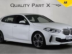 White Used 2023 BMW 118 M Sport Hatchback | £18,948 (Good price)