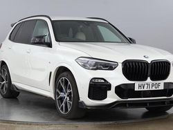 White Used 2021 BMW X5 M Sport SUV | £43,899 (Fair price)