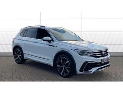 White Used 2022 VW Tiguan R-line SUV | £28,999 (Fair price)