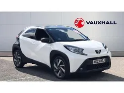 White Used 2023 Toyota Aygo Hatchback | £12,043 (Fair price)