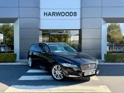 Black Used 2017 Jaguar XF Portfolio Sedan | £19,990
