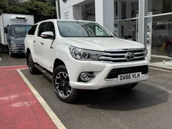 White Used 2016 Toyota HiLux Pickup | £16,950 (Fair price)