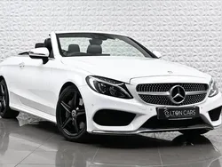 White Used 2018 Mercedes C250 AMG line Cabriolet | £19,690 (Fair price)