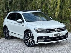 White Used 2016 VW Tiguan R-line SUV | £13,395 (Fair price)