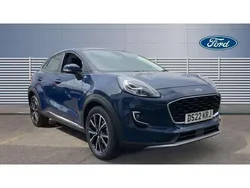 Blue Used 2022 Ford Puma Titanium SUV | £14,462 (Super price)