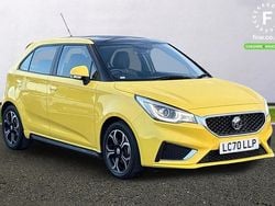Yellow Used 2020 MG MG3 Exclusive Hatchback | £7,999 (Good price)