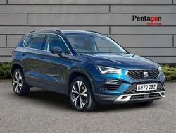 Blue Used 2020 Seat Ateca SE Technology SUV | £13,294 (Fair price)