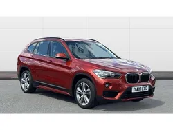 Orange Used 2018 BMW X1 Sport Line SUV | £17,010 (Fair price)