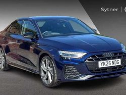 Blue Used 2025 Audi A3 Black Edition Sedan | £30,500 (Expensive)