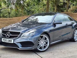 Grey Used 2016 Mercedes E220 AMG line Coupe | £9,995 (Good price)