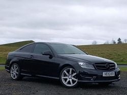 Black Used 2015 Mercedes C250 Sport Edition Coupe | £9,498 (Super price)