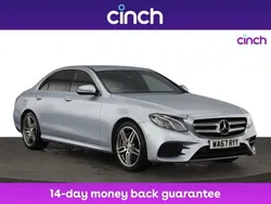 Silver Used 2017 Mercedes E350 AMG line Sedan | £17,489 (Fair price)